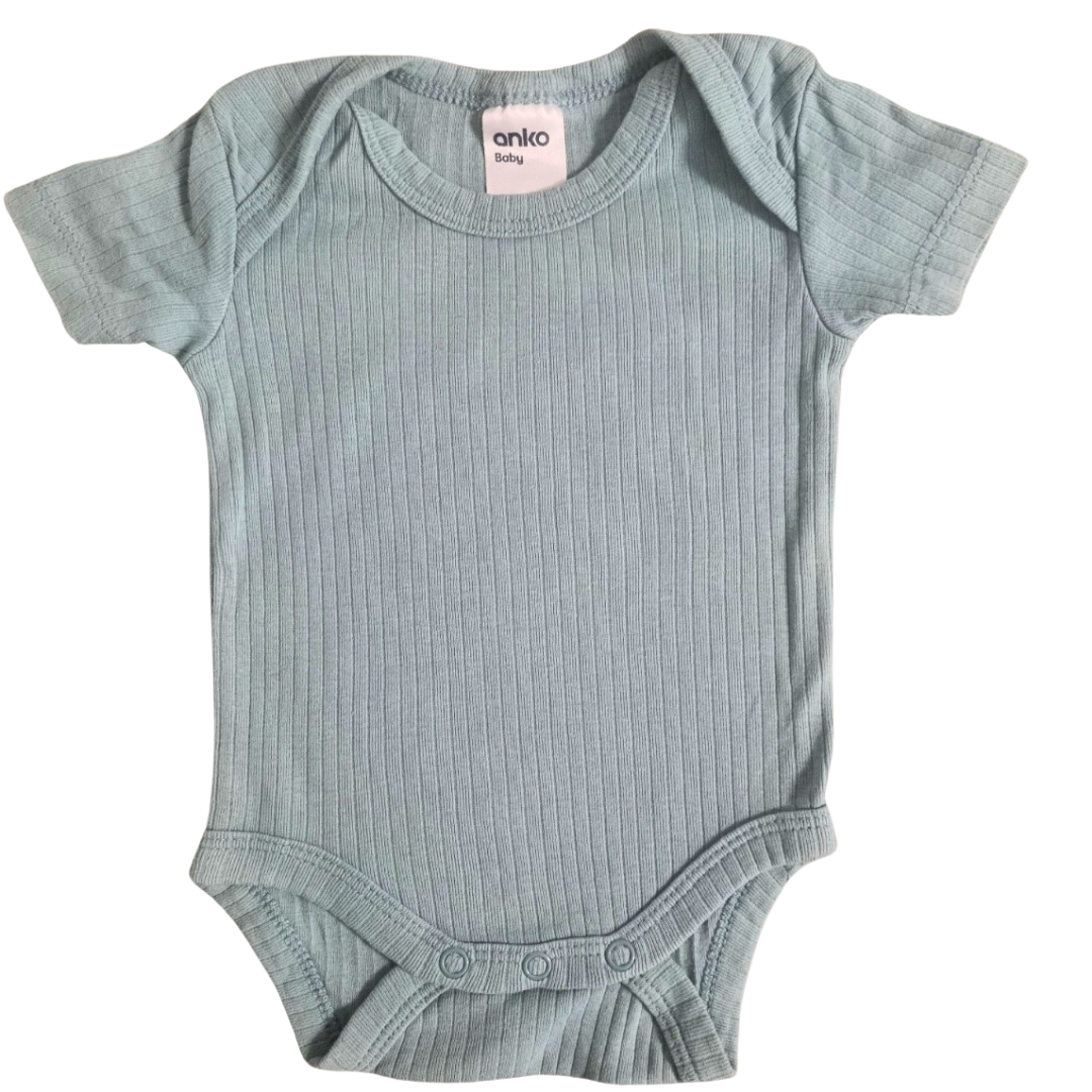 Anko Ribbed Bodysuit - Size: 000 (0-3 Months)