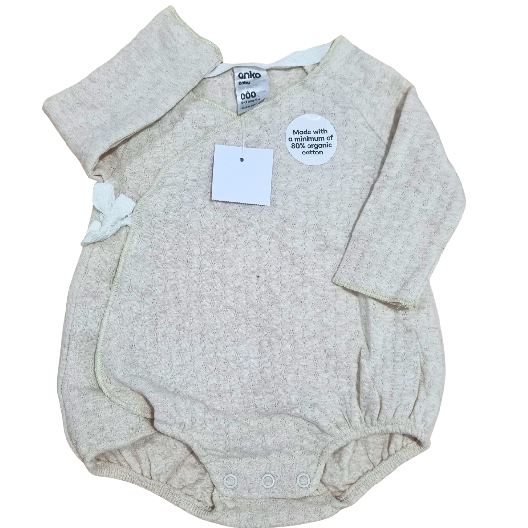 Anko Long Sleeve Bodysuit - Size: 000 (0-3 Months)