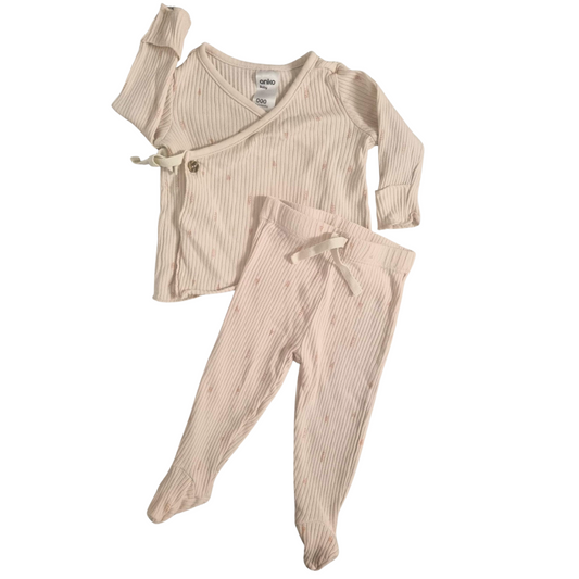 Anko 2pc Top & Trousers Set - Size: 000 (0-3 Months)