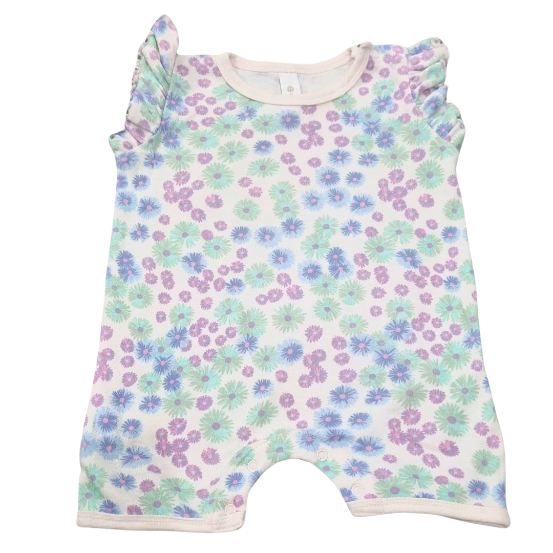 Dymples Floral Romper - Size: 00 (3-6 Months)