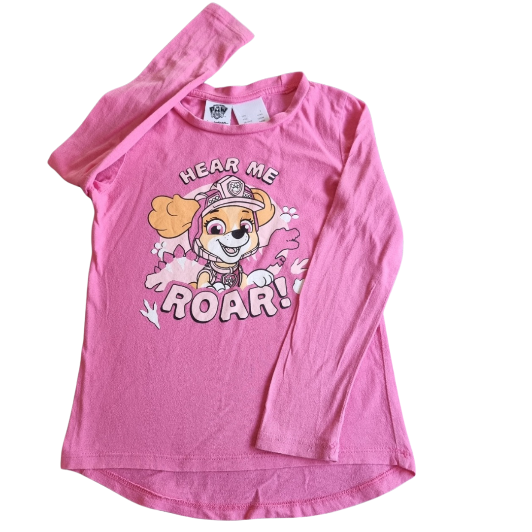 Paw Patrol Skye Long Sleeve Top - Size: 6