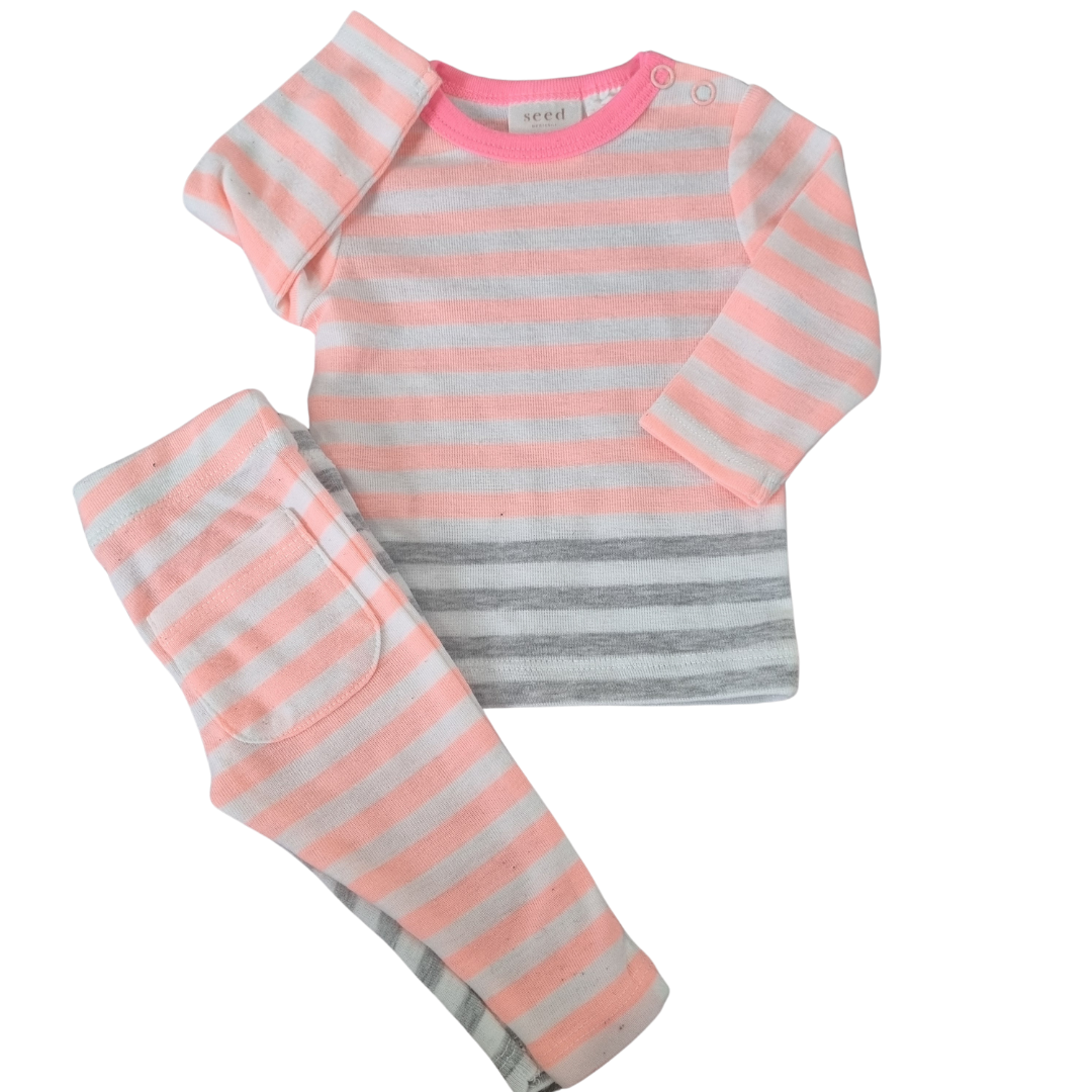 Seed 2 Pc Top & Leggings Set - Size: 0000 (Newborn)
