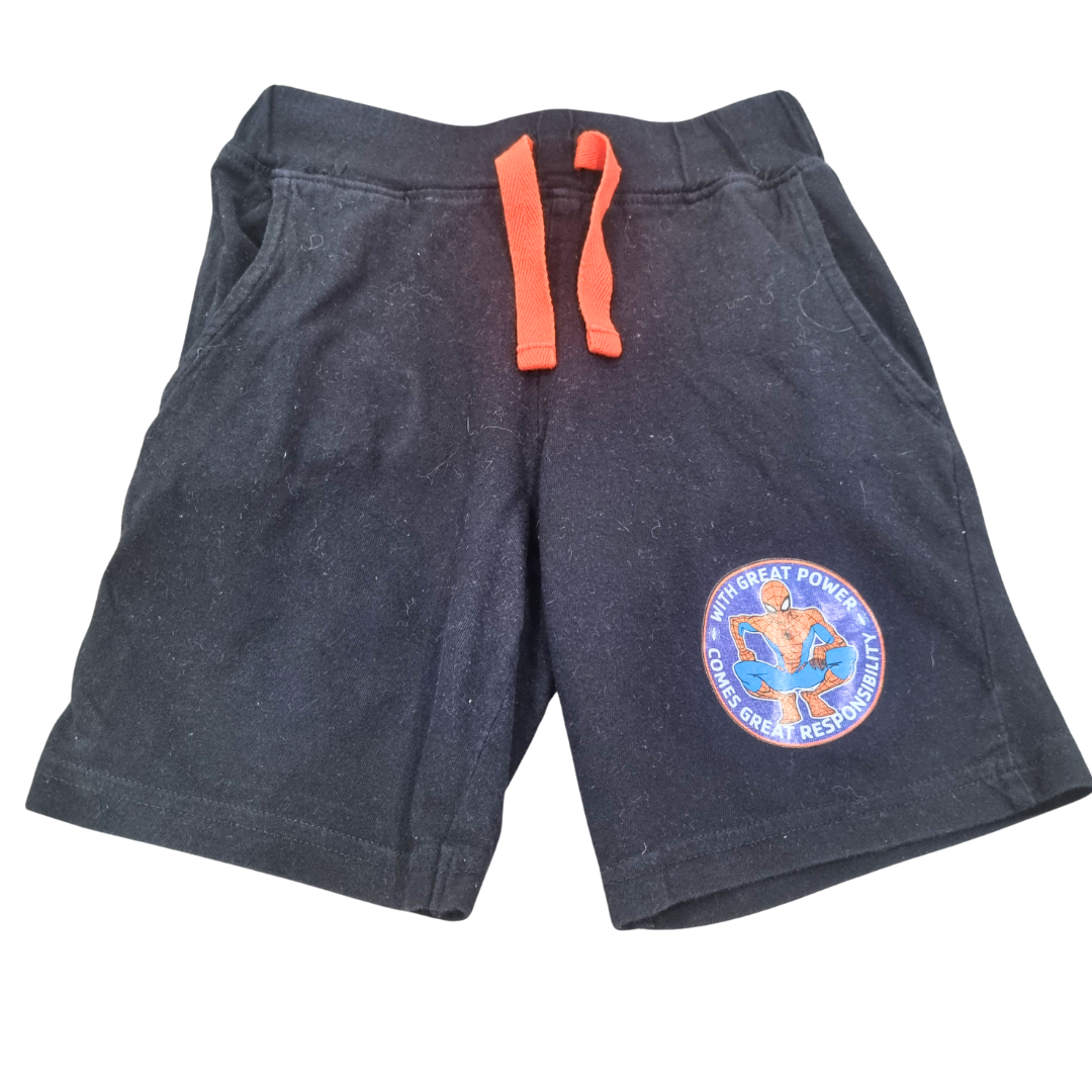 Marvel Spiderman Shorts - Size: 4
