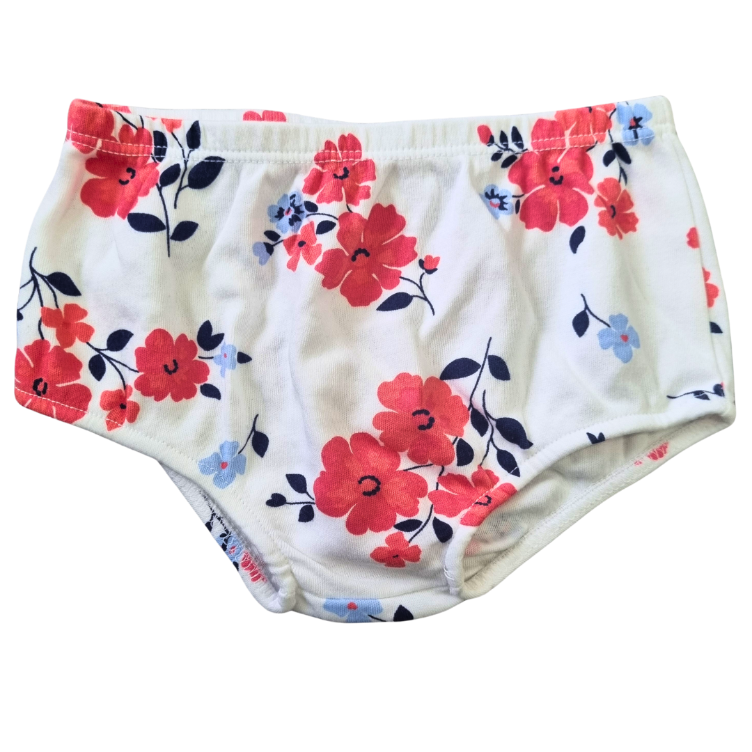 Floral Bloomers - Size: 000 (0-3 Months)