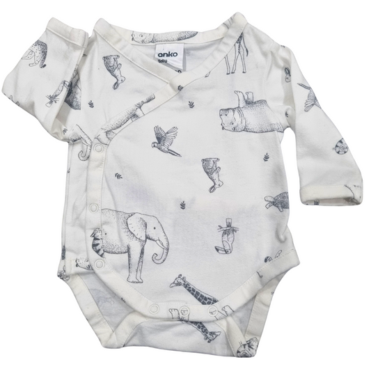 Anko Long Sleeve Bodysuit - Size: 00000 (Prem)