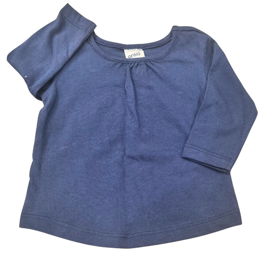 Anko Long Sleeve Top - Size: 000 (0-3 Months)