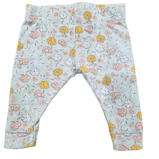 Anko Floral Leggings - Size: 0000 (Newborn)