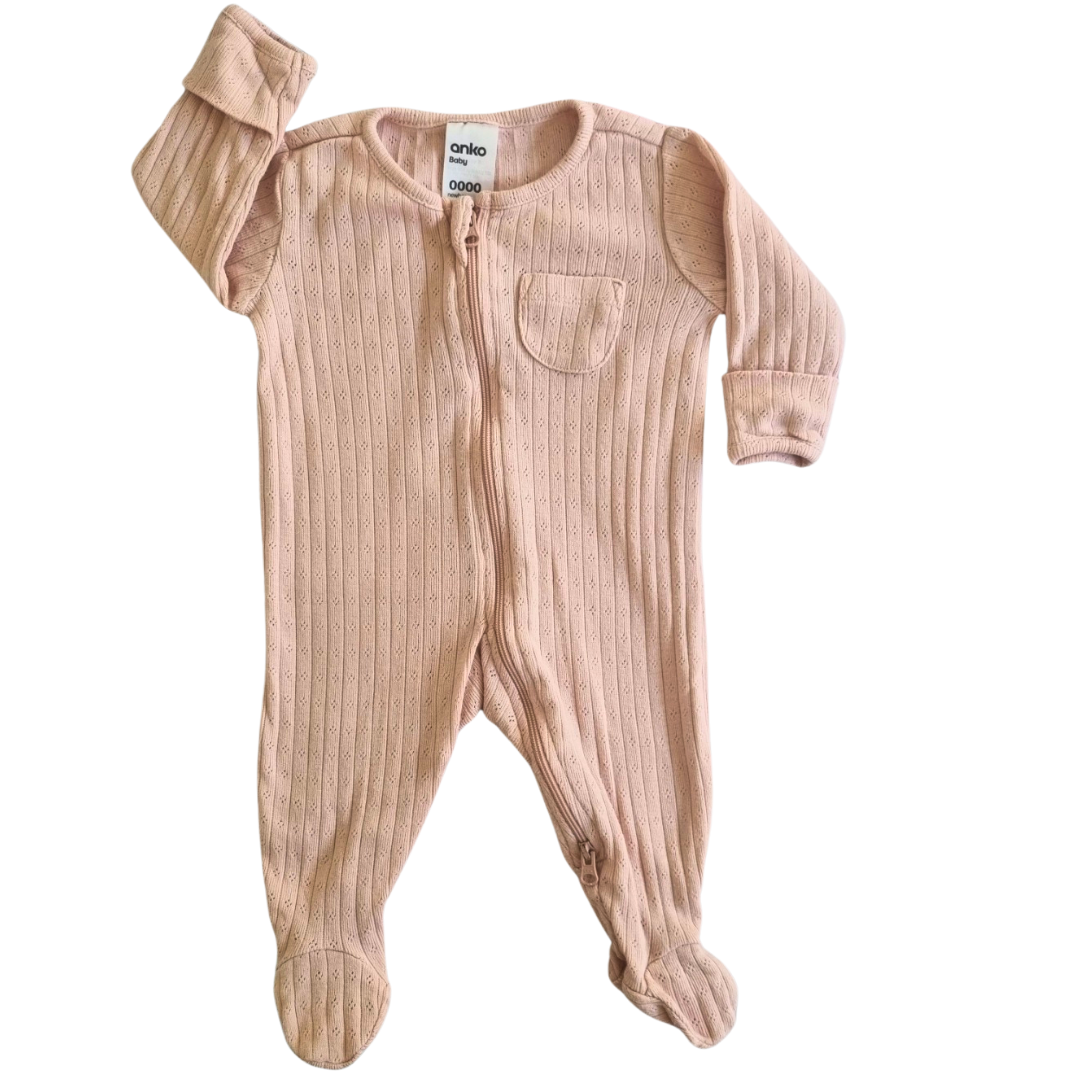 Anko Onesie - Size: 0000 (Newborn)