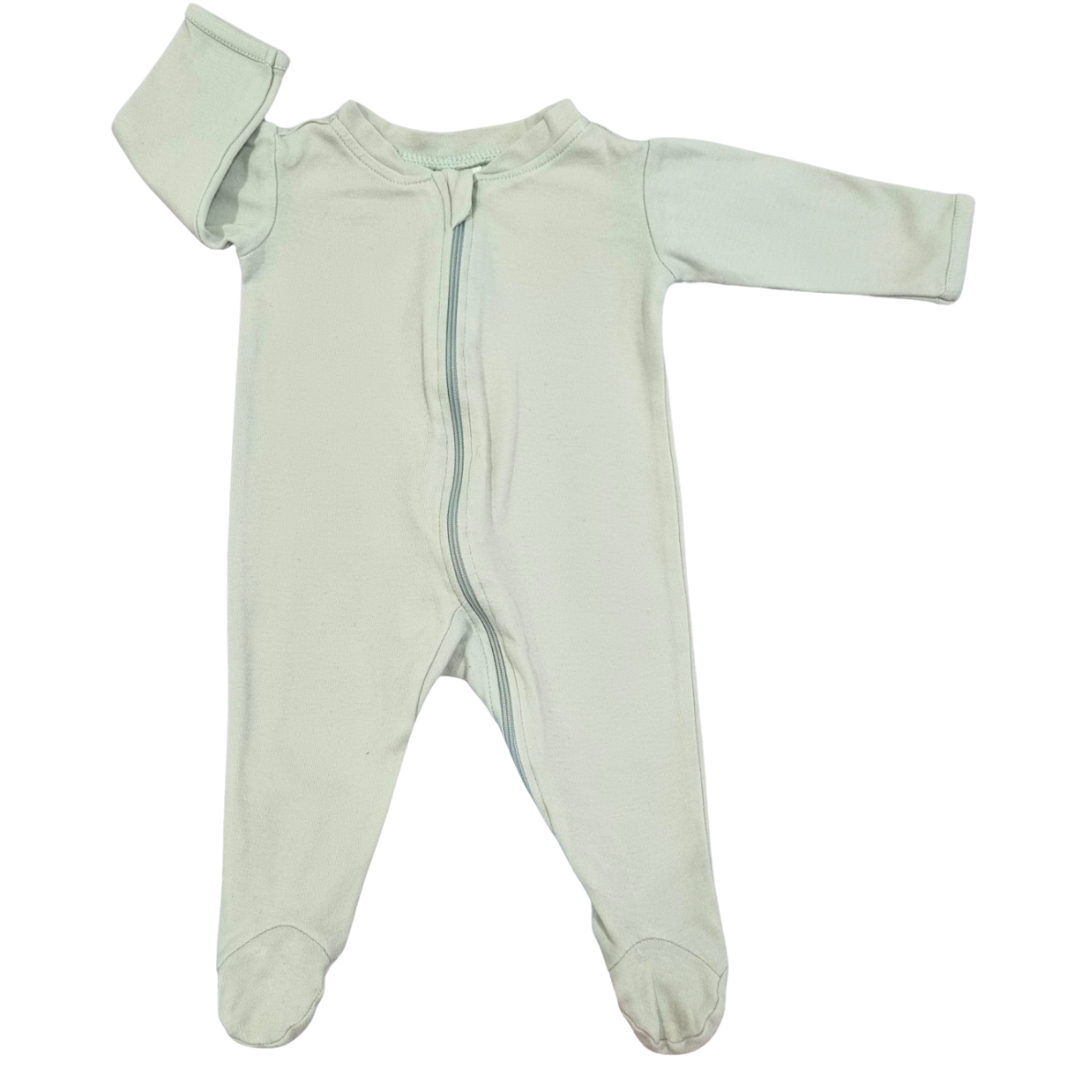 Anko Plain Green Onesie - Size: 000 (0-3 Months)