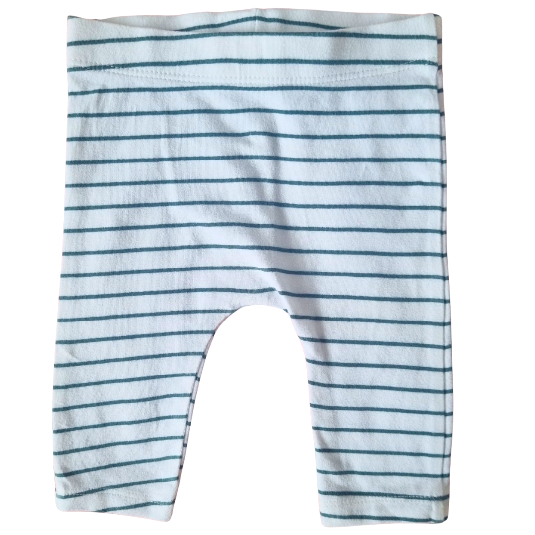 Anko Striped Leggings - Size: 000 (0-3 Months)