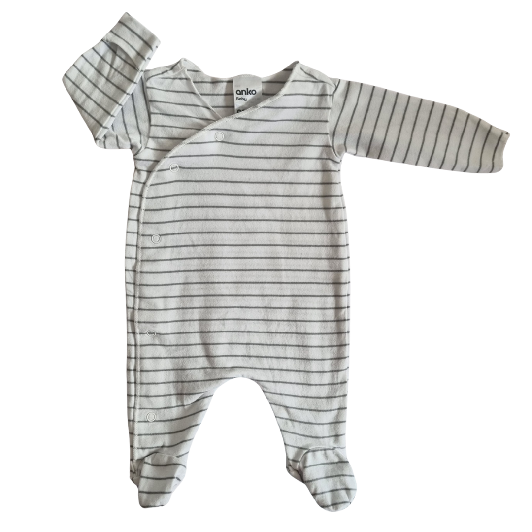 Anko Wrap Style Onesie - Size: 00000 (Prem)