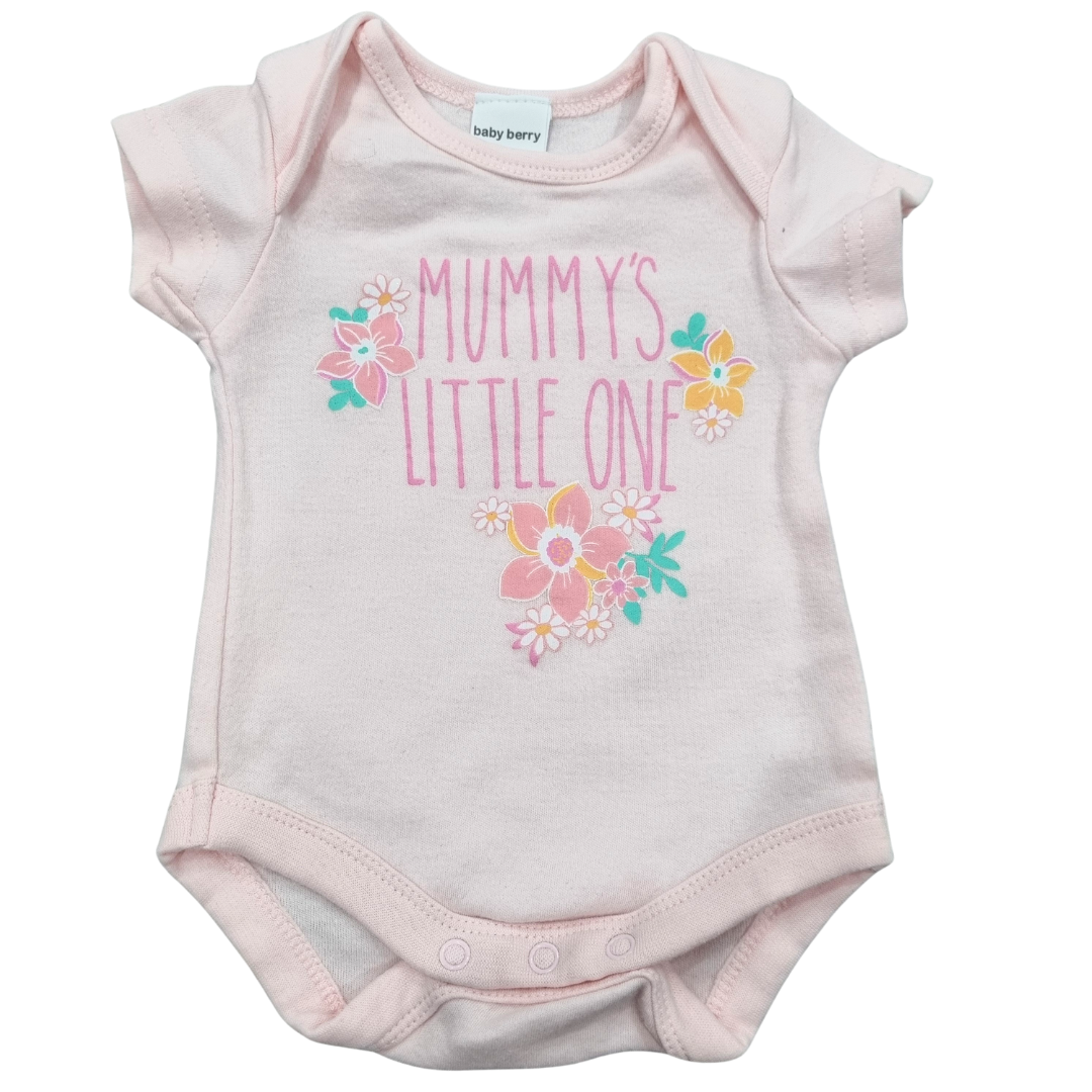 Baby Berry 'Mummys Little One' Bodysuit - Size: 000 (0-3 Months)