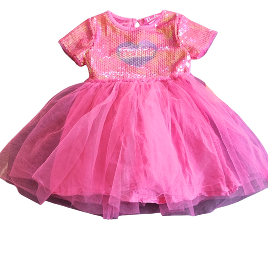 Barbie Sequin Dress - Size: 3
