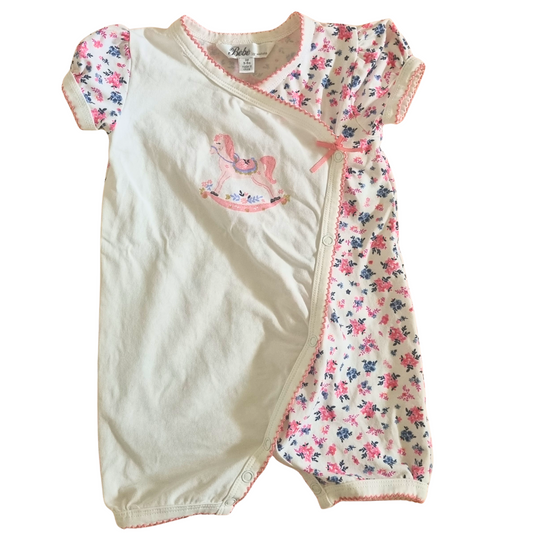 Bebe By Minihaha Romper - Size: 00 (3-6 Months)
