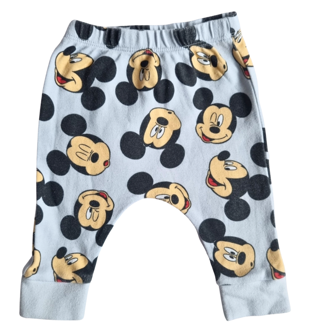 Disney Mickey Mouse Leggings - Size: 000 (0-3 Months)