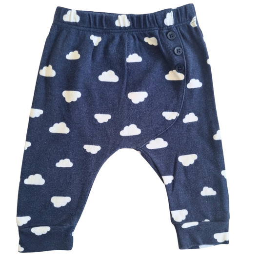 pl Baby Blue Cloud Trousers - Size: 000 (0-3 Months)