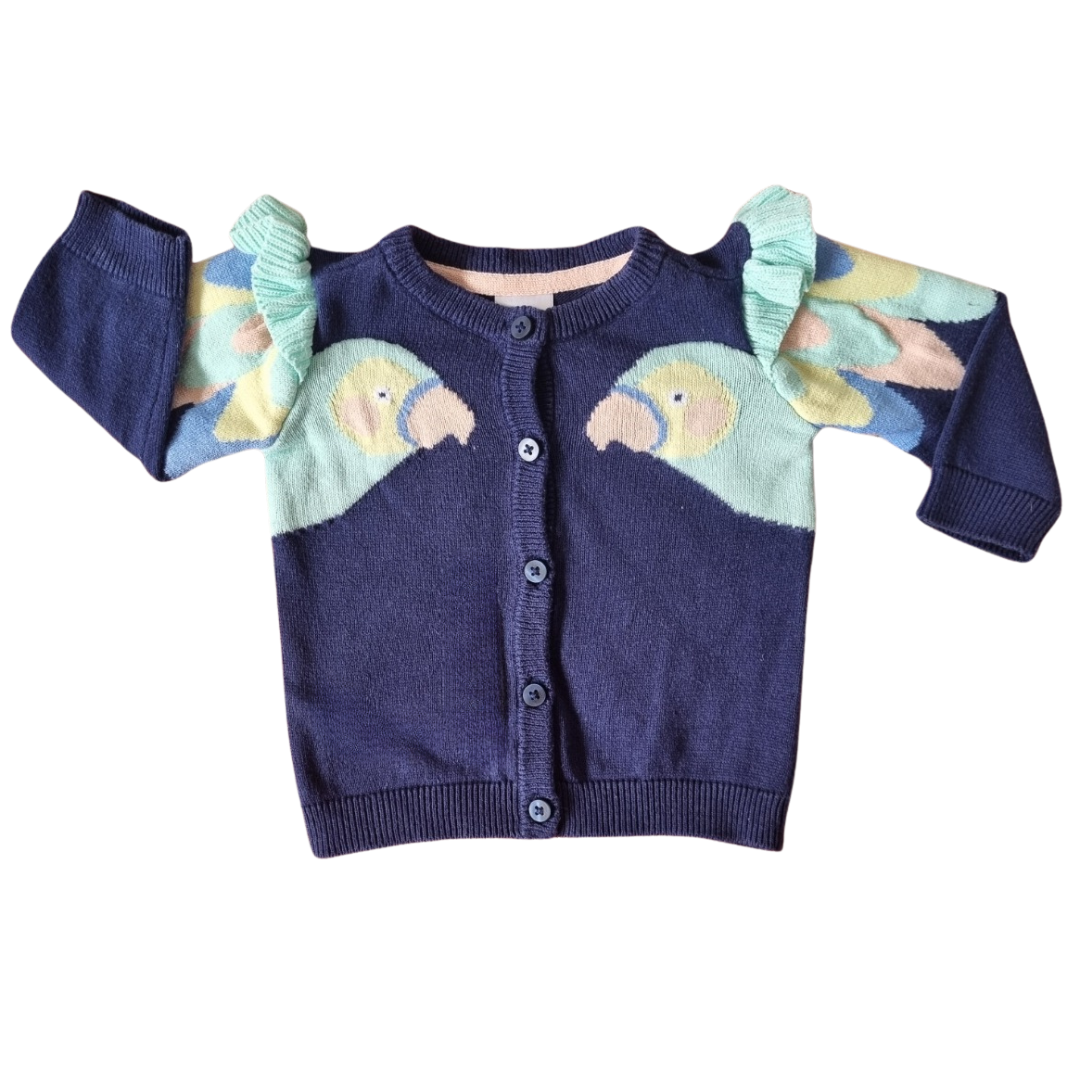 Target Parrot Cardigan - Size: 000 (0-3 Months)