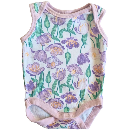 Baby Berry Sleeveless Bodysuit - Size: 00 (3-6 Months)