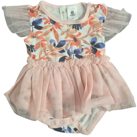 Dymples Tutu Bodysuit - Size: 00 (3-6 Months)