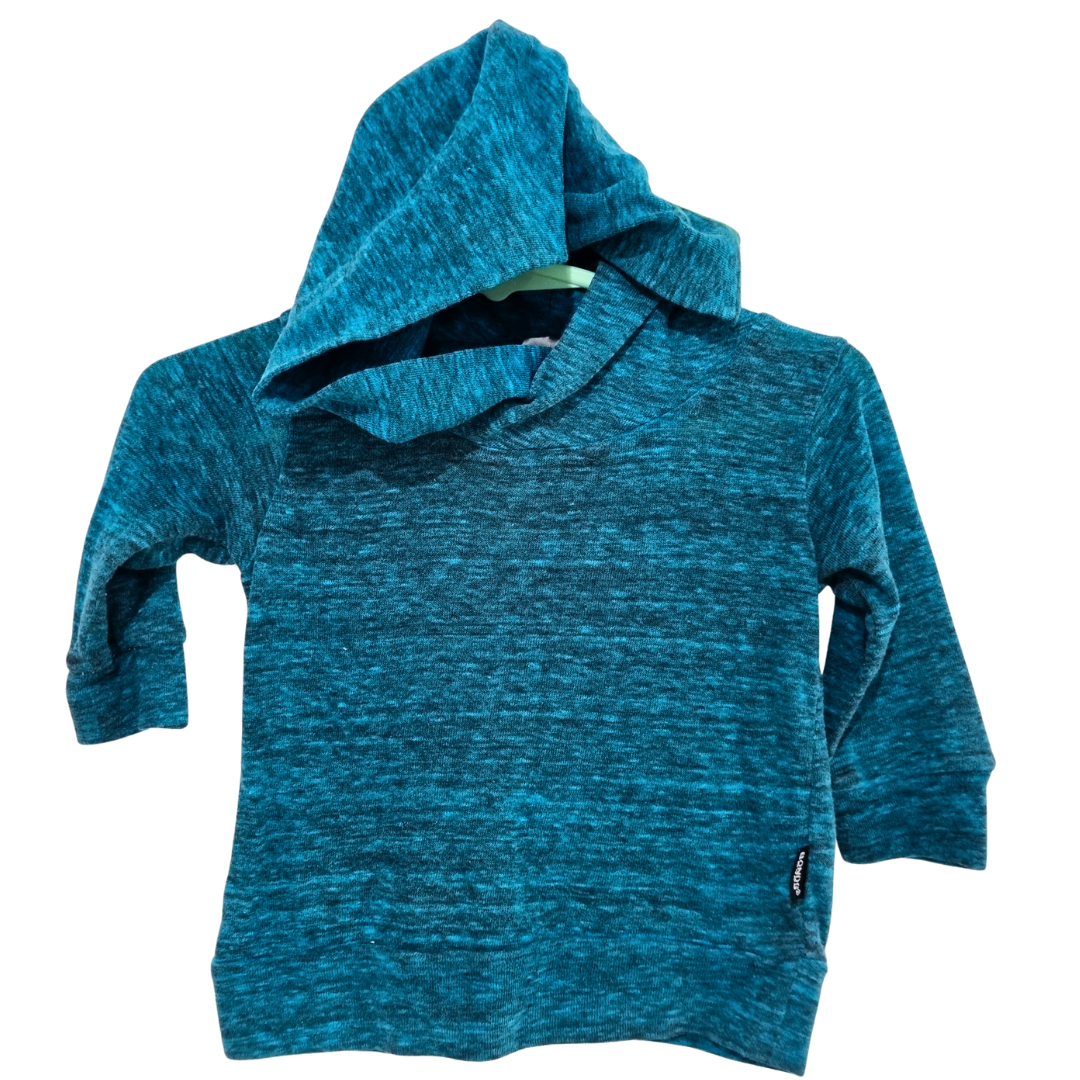 Bonds Long Sleeve Hooded Top - Size: 000 (0-3 Months)