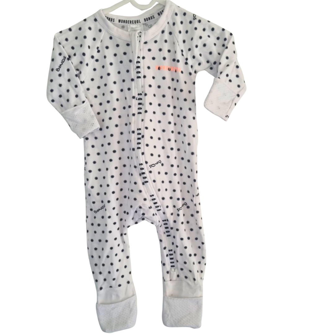 Bonds Wondercool Onesie - Size: 000 (0-3 Months)