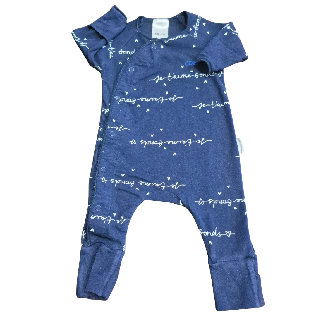Bonds Onesie - Size: 00000 (Prem)