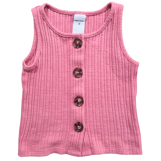 Brilliant Basics Sleeveless Top - Size: 3