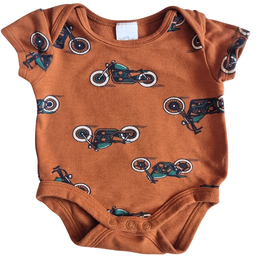 Baby Berry Motorbikes Bodysuit - Size: 000 (0-3 Months)