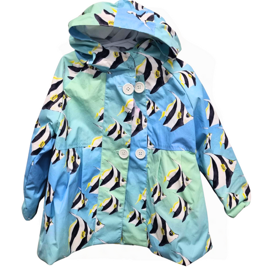 Cheeky Chickadee RainCoat - Size: 3-4