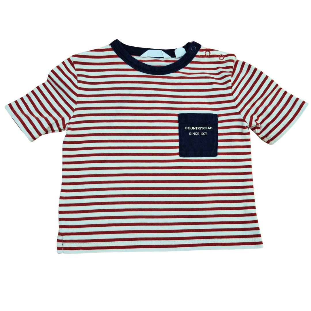 Country Road T-Shirt - Size: 00 (3-6 Months)