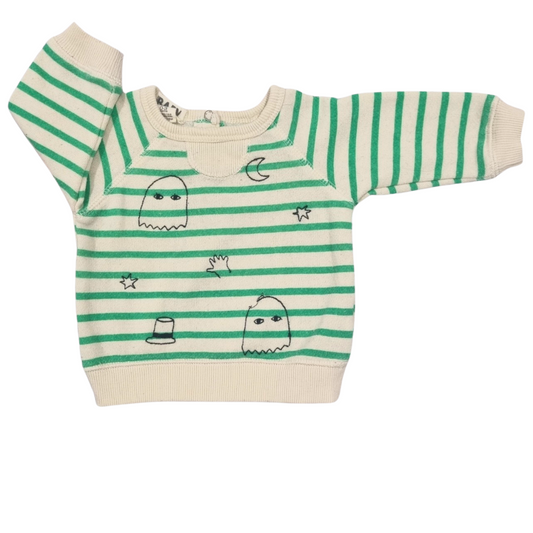 Cotton On Stripe Jumper - Size: 000 (0-3 Months)