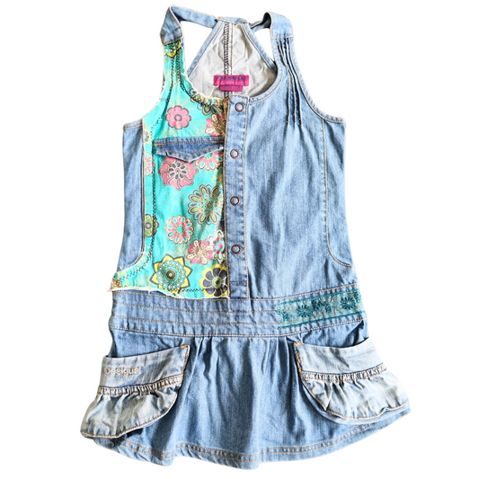 Desigual Denim Dress - Size: 3