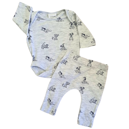 Disney Long Sleeve Bodysuit & Leggings Set - Size: 00000 (Prem)