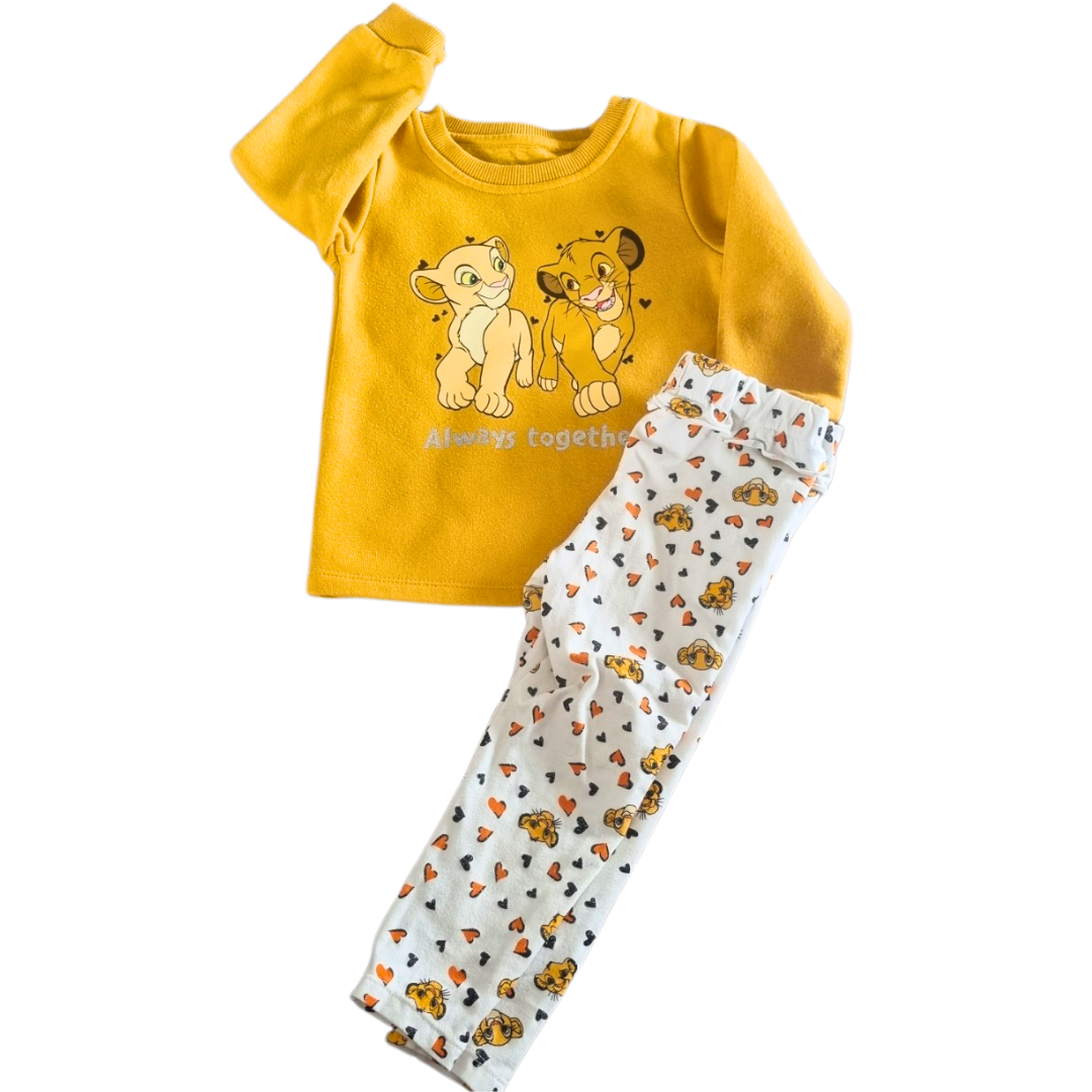 Disney Lion King 2pc Jumper & Leggings Set - Size: 2