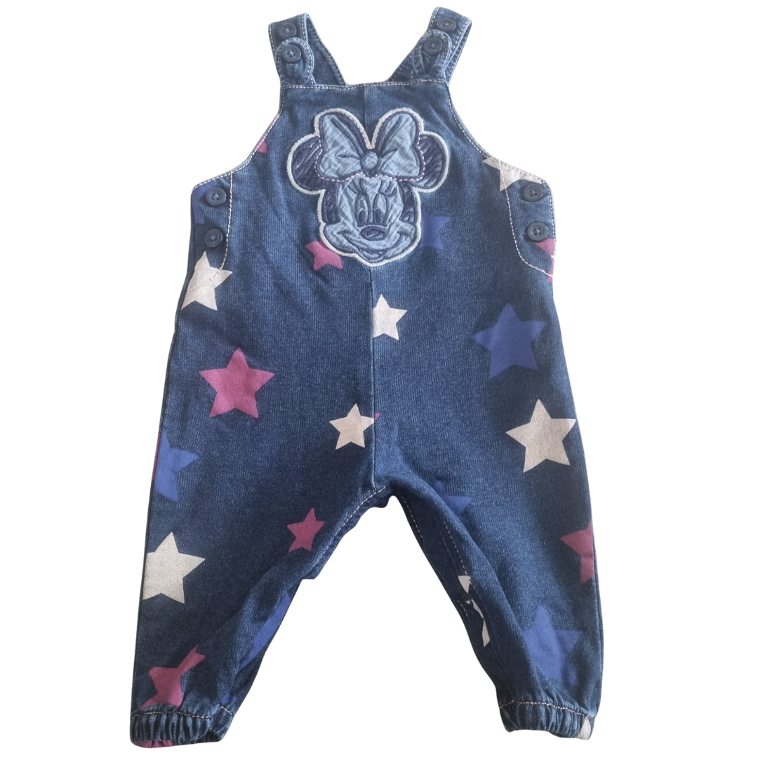 Disney Minnie Mouse Overalls - Size: 00 (3-6 Months)