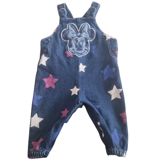 Disney Minnie Mouse Overalls - Size: 00 (3-6 Months)