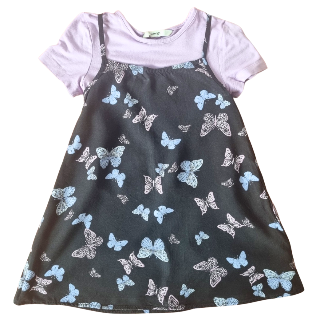 George 2pc Dress & Top Set - Size: 4