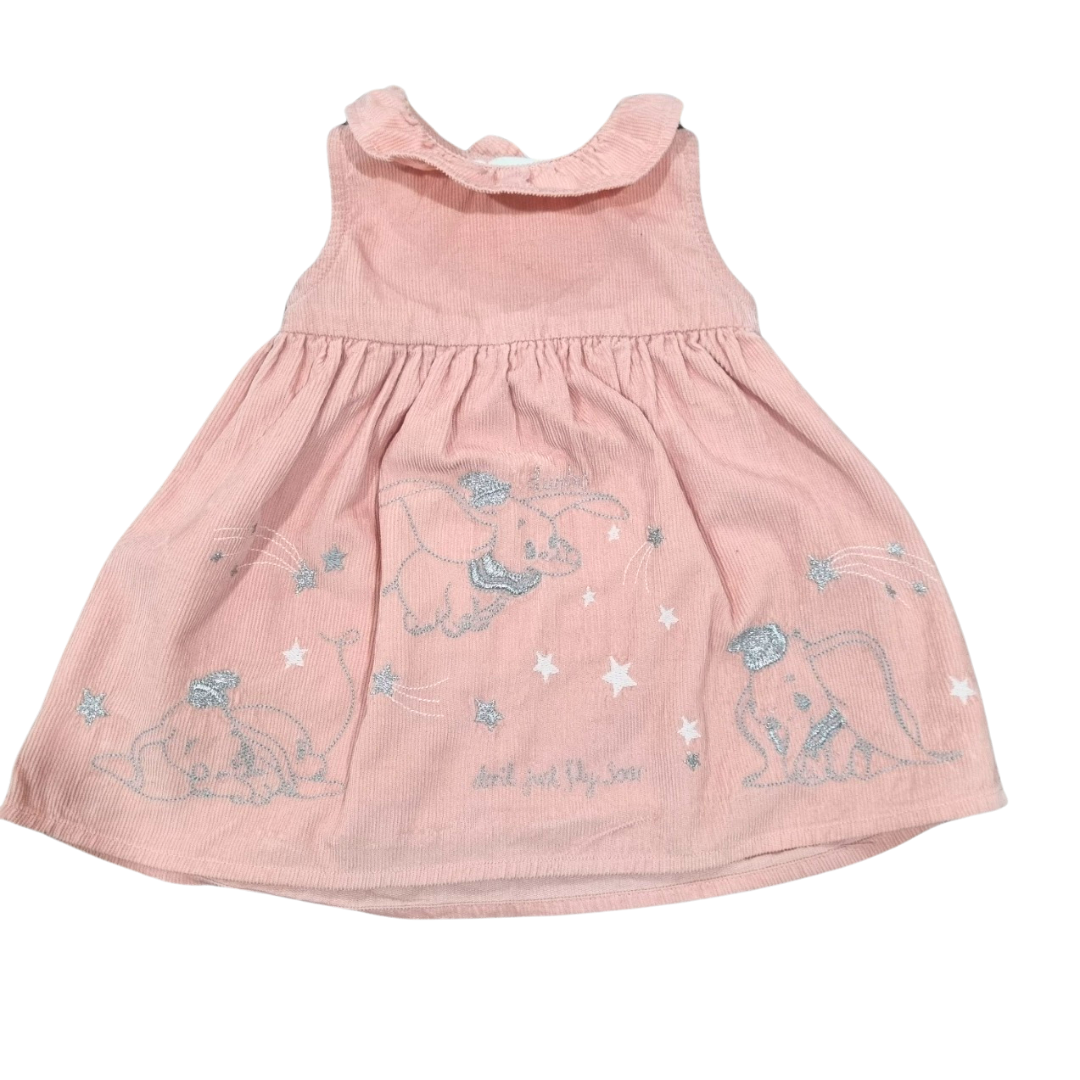 Disney Dumbo Dress & Long Sleeve Top Set - Size: 000 (0-3 Months)