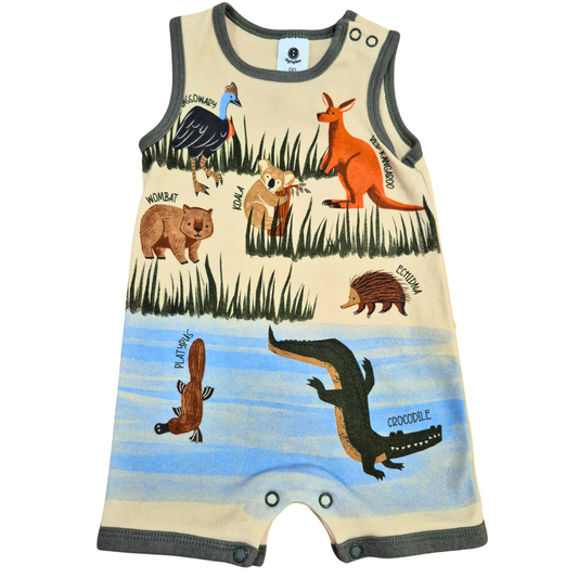 Dymples Romper - Size: 00 (3-6 Months)