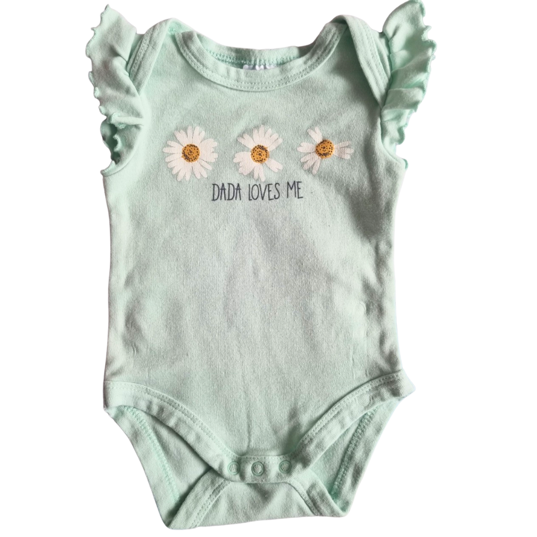 Baby Berry 'Dada Loves Me' Bodysuit - Size: 000 (0-3 Months)