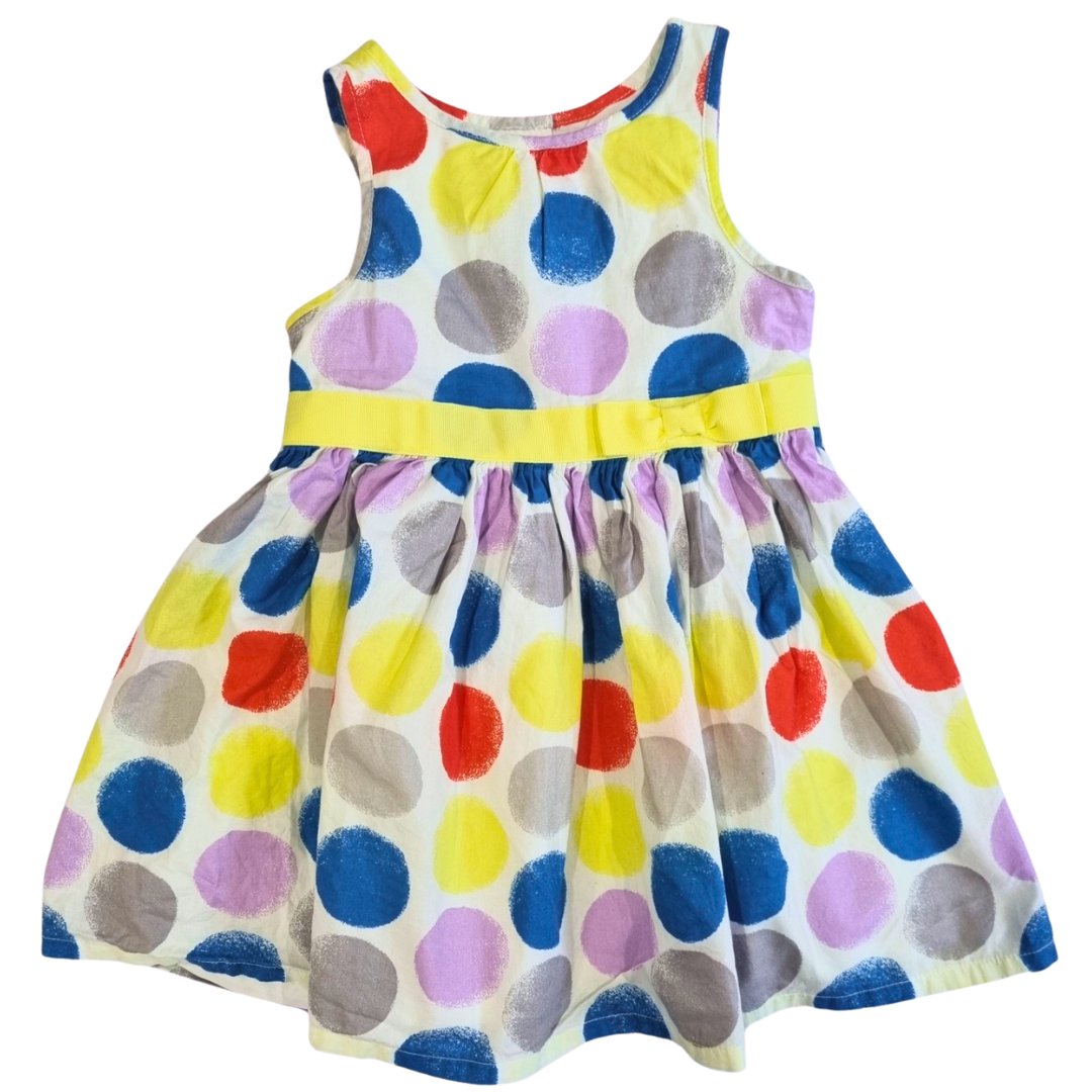 Genuine Kids Spotty Dress - Size: 24M