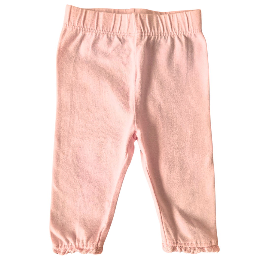 George Pink Leggings - Size: 000 (0-3 Months)