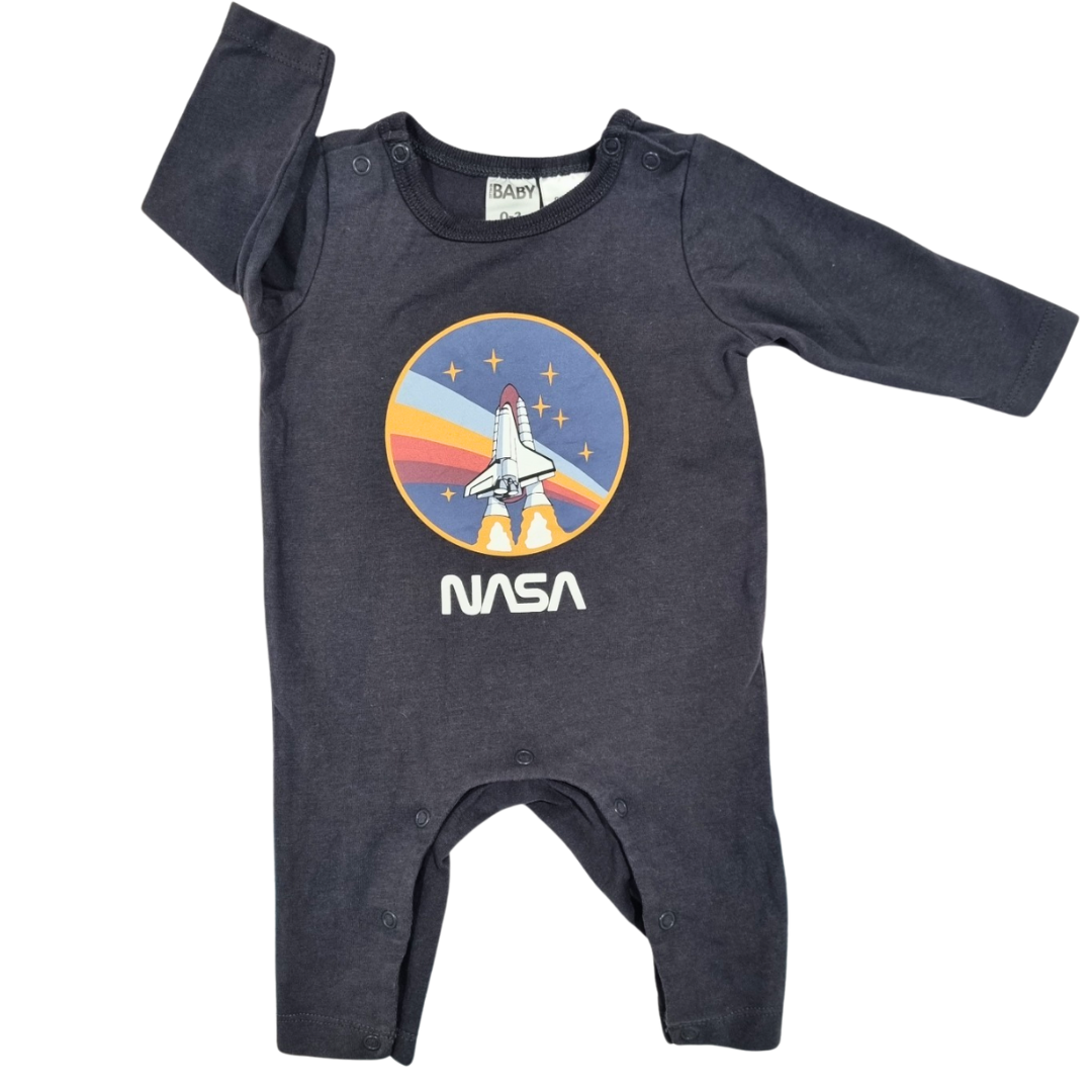 Cotton On Nasa Onesie - Size: 000 (0-3 Months)