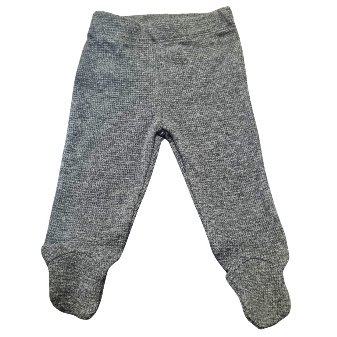 Baby Berry Grey Footed Trousers - Size: 00000 (Prem)