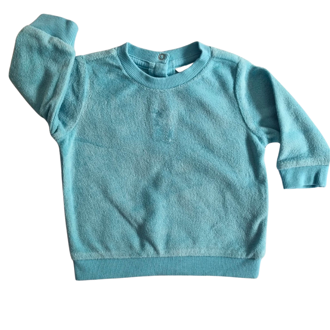 Cotton On Towelling Jumper - Size: 00 (3-6 Months)