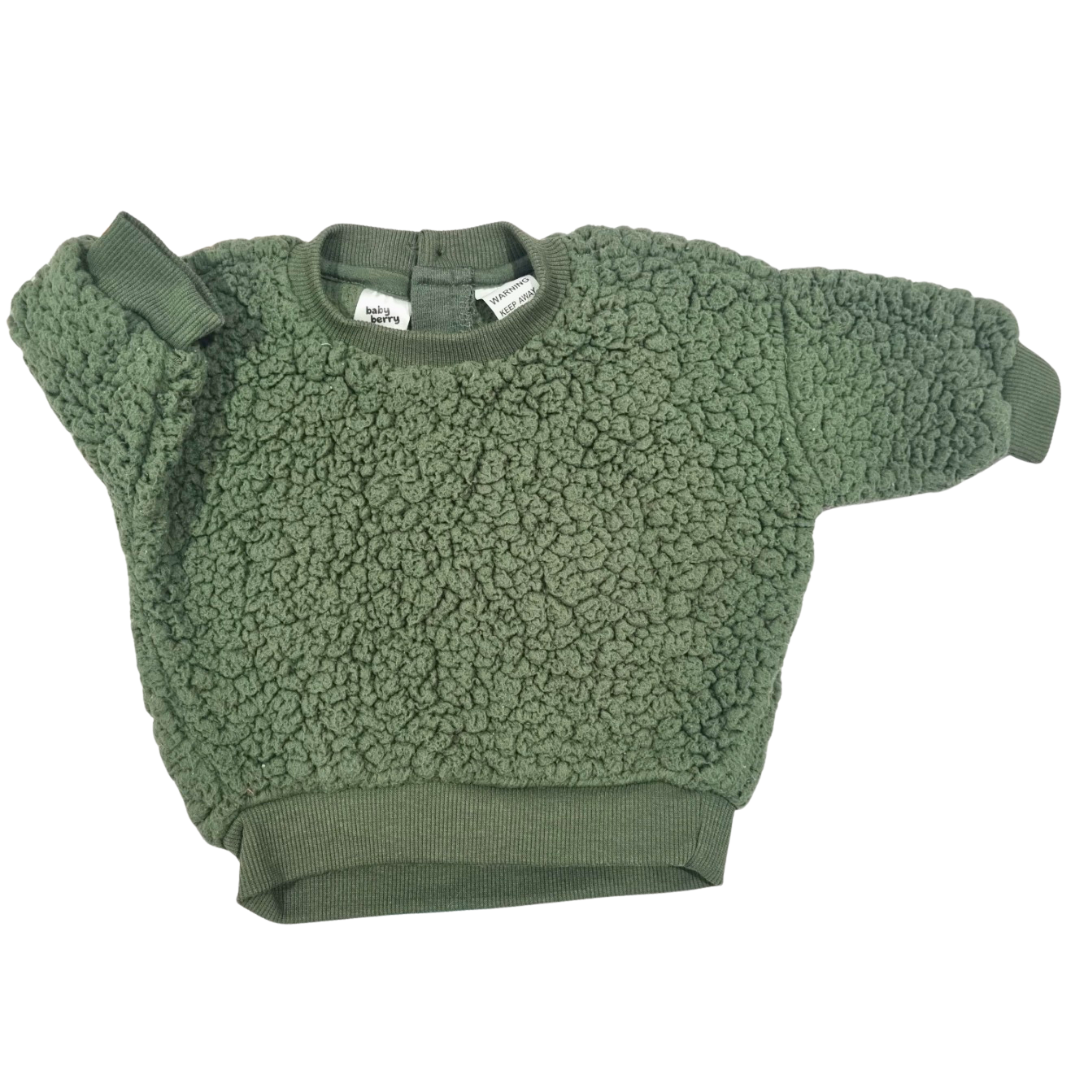 Baby Berry Fluffy Jumper - Size: 00 (3-6 Months)