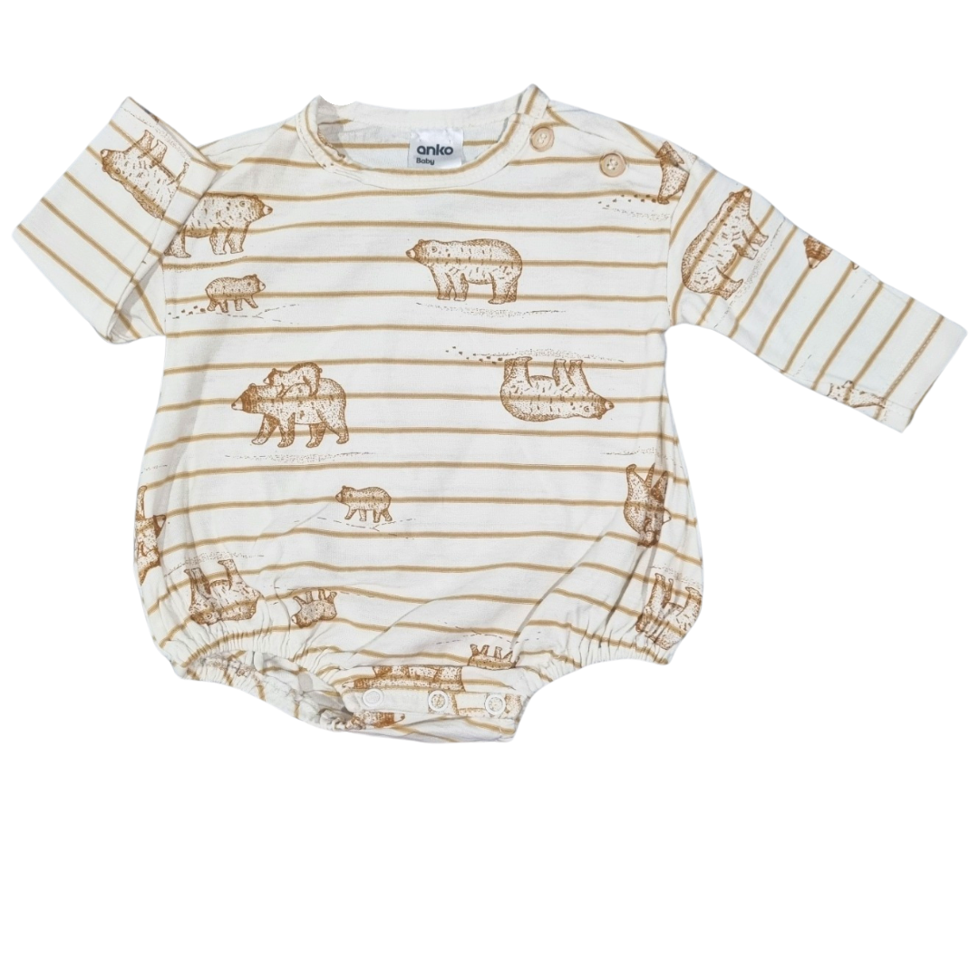 Anko Long Sleeve Bodysuit - Size: 000 (0-3 Months)