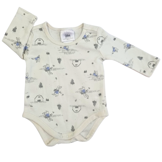 Peter Rabbit Long Sleeve Bodysuit - Size: 000 (0-3 Months)