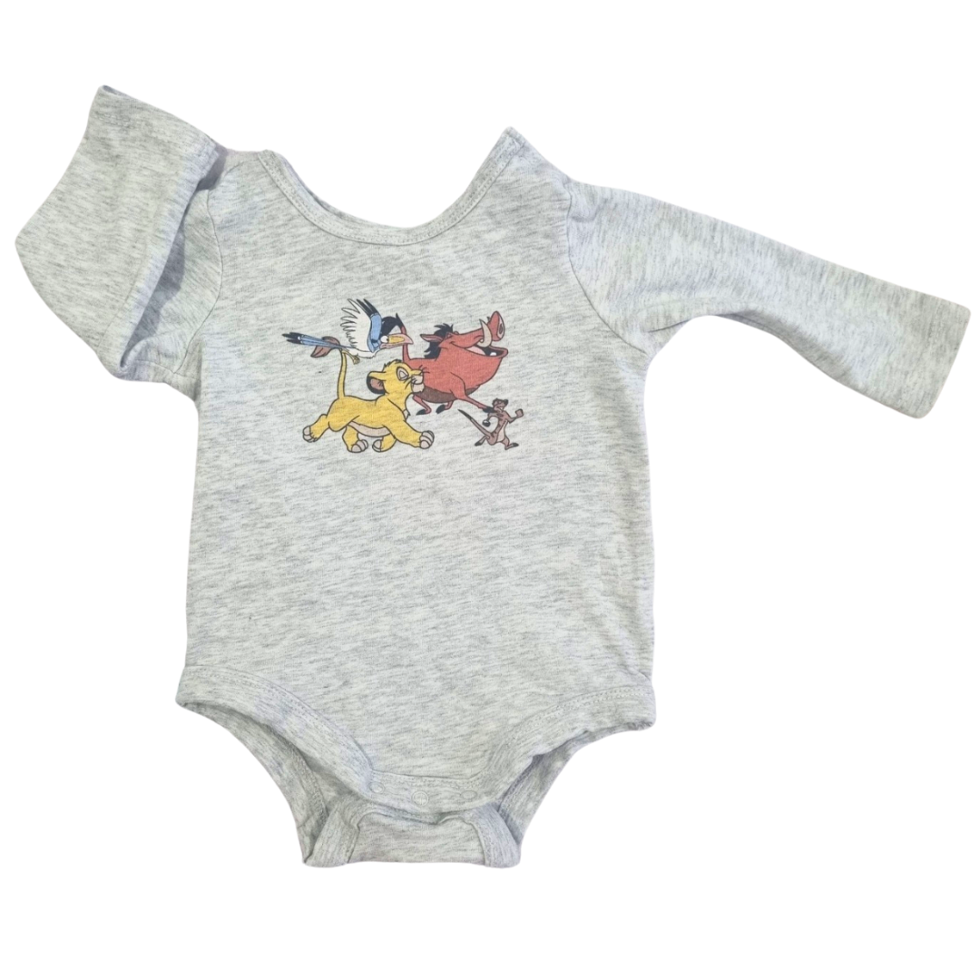 Disney Lion King Long Sleeve Bodysuit - Size: 000 (0-3 Months)