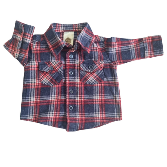 Tiny Little Wonders Checked Shirt - Size: 000 (0-3 Months)